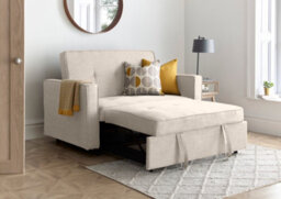 Bedmaster Troy Natural 2 Seater Sofa Bed - thumbnail 3