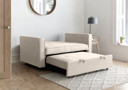 Bedmaster Troy Natural 2 Seater Sofa Bed - thumbnail 4