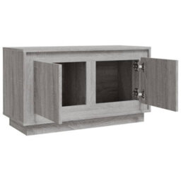 Berkfield Tv Cabinet Grey Sonoma 80X35X45 Cm Engineered Wood - thumbnail 7