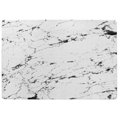 Benjamin Tate Design Thin Black Marble Designer Special Soft Home Rug - image 1