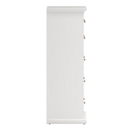Furniture To Go Paris Chest Of 6 Drawers In White - thumbnail 4