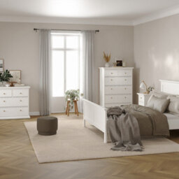 Furniture To Go Paris Chest Of 6 Drawers In White - thumbnail 6