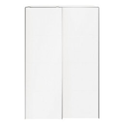 GoodHome Atomia Matt White Particle Board Wardrobe (H)2250mm (W)1500mm (D)655mm - thumbnail 1
