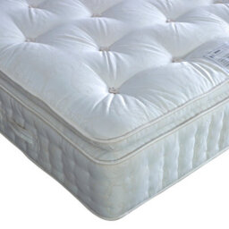 Bedmaster Signature Pillow Top 2000 Pocket Sprung Natural Mattress Super King
