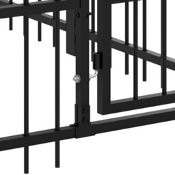 Walplus Outdoor Dog Kennel Steel 26.35 M² - thumbnail 5