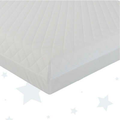 Bump & Beyond Baby Cot Mattress For Boys - Hypoallergenic, Waterproof & Breathable, Washable Cover - 140X70X10Cm - image 1