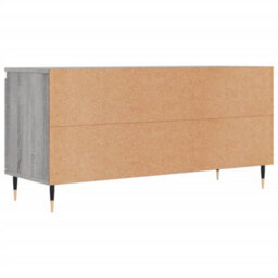 Berkfield Sturdy Tv Cabinet Grey Sonoma 104X35X50 Cm Engineered Wood - thumbnail 8