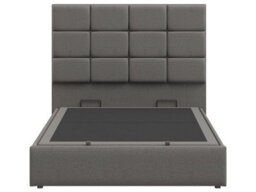 Snuggle Beds Hayden Ottoman Bed Frame - Grey - King - thumbnail 5