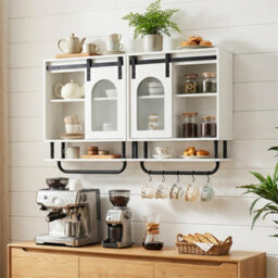 Bathroom Wall Cabinet Medicine Cabinet With Sliding Barn Door - thumbnail 6