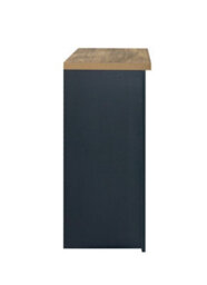 Birlea Highgate 4 Drawer Chest Navy Blue & Oak - thumbnail 9