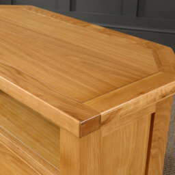 The Furniture Market Cheshire Oak Corner Tv Unit Stand Up To 50 Widescreen Size - thumbnail 8