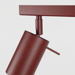 Luminosa Lighting Luminosa Ring Ceiling Spotlight Bar Burgundy 6X Gu10 - thumbnail 6