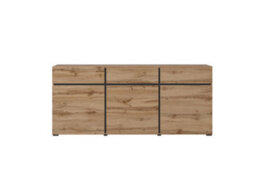 Arte Kross 43 Sideboard Cabinet In Oak Wotan - W1800mm H780mm D400mm, Timeless Style - thumbnail 4