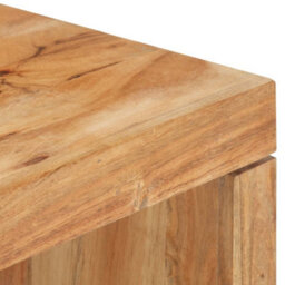 Berkfield 2 Piece Coffee Table Set Solid Acacia Wood - thumbnail 5