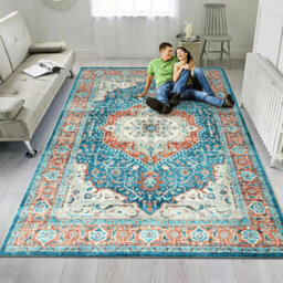 Ameha Geometric Regal Cashmere Rug Extra Large Rugs For Living Room Area Carpet Indoor/outdoor Rug , 240 X 320 Cm - thumbnail 5
