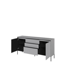 Arte Modern Trend Large Sideboard Cabinet (H830mm W1660mm D400mm) - Black Matt - thumbnail 1