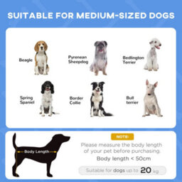 Pawhut 76Cm Elevated Dog Bed Cooling Raised Pet Cot Uv Protection Canopy Blue - thumbnail 4