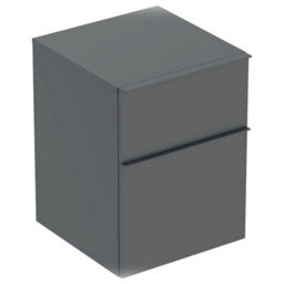Geberit Icon Wm2 Drawer Low Bathroom Cabinet Lava Matt (Unit Only) 502.315.jk.1 - thumbnail 1