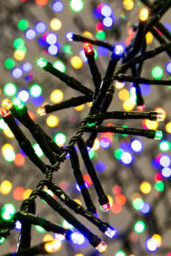 Christmas Tree World 960 Multi Function Led Cluster Lights - Multicolour