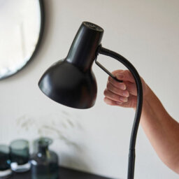 Luminosa Lighting Luminosa Amalfi Task Floor Lamp Matt Black Paint - thumbnail 5