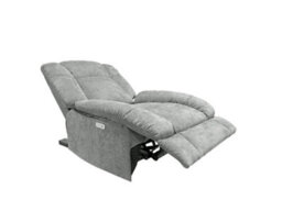 DS Living Torino 1 Seater Recliner Sofa In Grey Or Silver - thumbnail 6