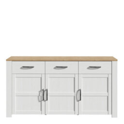 Furniture To Go Bohol Sideboard In Riviera Oak/white - thumbnail 2