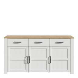 Furniture To Go Bohol Sideboard In Riviera Oak/white - thumbnail 3