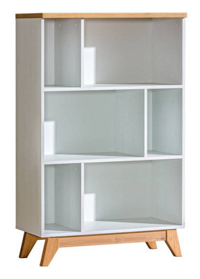Arte Sven Sv6 Bookcase - Stylish Storage In Anderson Pine, H1273mm W800mm D400mm - image 1
