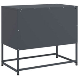 Vidaxl Tv Cabinet Anthracite 68X39X60.5 Cm Steel - thumbnail 8