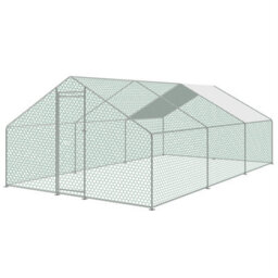 Kct 6X3 M Walk In Chicken Run Large Outdoor Coop Metal Pen For Duck Hen Poultry Rabbit Dog Cat Cage House Kennel Shed House Garden