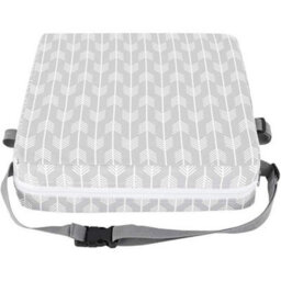 Highchair Pad Booster Seat Cushion Safety  Dining Group Chair Grey Arrow - thumbnail 4