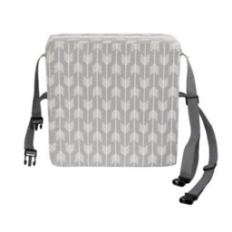 Highchair Pad Booster Seat Cushion Safety  Dining Group Chair Grey Arrow - thumbnail 1