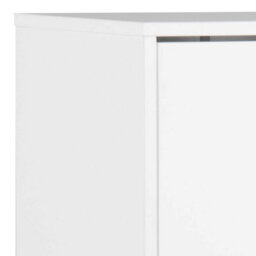Wyld Haus Tokyo White Shoe Cabinet Slim 3-Drawer Hallway Storage 1335X470X300mm - thumbnail 7