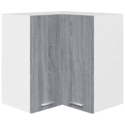 Vidaxl Hanging Corner Cabinet Lyon Grey Sonoma 57X57X60 Cm Engineered Wood - thumbnail 2