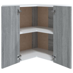 Vidaxl Hanging Corner Cabinet Lyon Grey Sonoma 57X57X60 Cm Engineered Wood - thumbnail 6