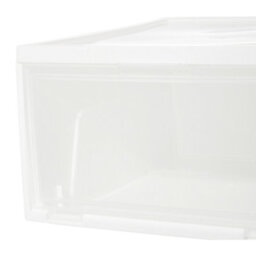 Darphe 3 Pack Stackable White Plastic Shoe Storage Box Transparent Front Dust Proof Shoe Organiser - thumbnail 8