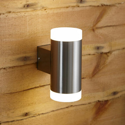 BillyOh Biard Stainless Steel Led Up/down Wall Light - Biard Brocco - image 1