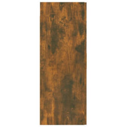 Berkfield Hanging Wall Cabinet Smoked Oak 69.5X34X90 Cm - thumbnail 7
