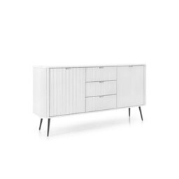 Arte Radiant Zova Sideboard Cabinet H870mm W1680mm D390mm In Pristine White - Luminous Storage Oasis - thumbnail 1