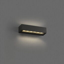 Luminosa Lighting Luminosa Doro-13 Integrated Led Up Down Lighter Outdoor Wall Light Grey, 3000K, Ip65