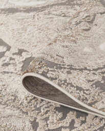 Elysium Modern Abstract Action Living Room Area Rug Metallic Sheen -Astral Gold 160Cm X 230Cm - thumbnail 3