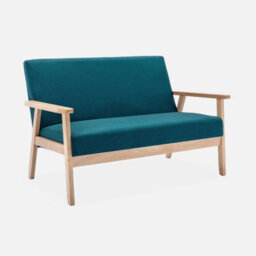 Sweeek - 2-Seater Scandi-Style Loveseat Sofa Isak 114X69.5X73 Cm - thumbnail 2