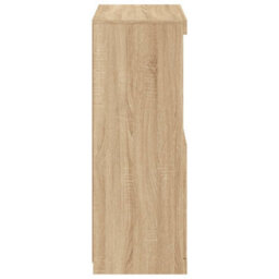 Berkfield Sideboard With Led Lights Sonoma Oak 60.5X37X100 Cm - thumbnail 8