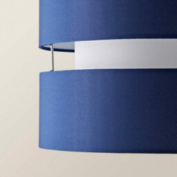 Valuelights Sophia Small Navy 2 Tier Ceiling Light Shade And Bulb (D)26Cm - thumbnail 5