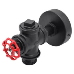 Long Life Lamps Company Industrial Retro Vintage Black Iron Wall Light Water Pipe Wall Light H3107P - thumbnail 5