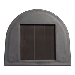 Black Solar-Powered Integrated Led Outdoor Wall Light, Pack Of 2 - thumbnail 6