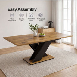 Levede Extendable Dining Table Wooden 120 To 160Cm For 4 To 6 Seats - thumbnail 9