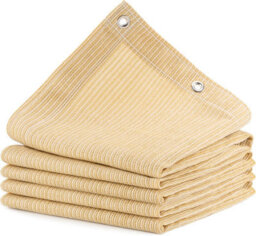 Beige 3X3M Shade Sail Uv Resistant - thumbnail 1
