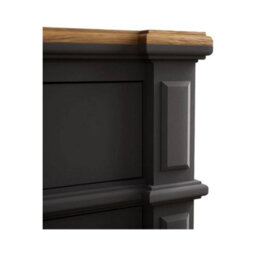 Furniture 48 Bewley Oak And Charcoal Grey Painted Large Sideboard - thumbnail 5