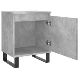 Berkfield Bedside Cabinets 2 Pcs Concrete Grey 40X30X50 Cm Engineered Wood - thumbnail 6